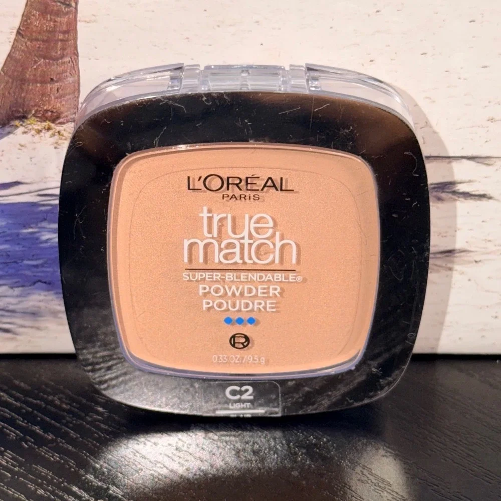 L'Oreal Paris True Match Super-Blendable Powder C2 Natural Ivory Light Sealed